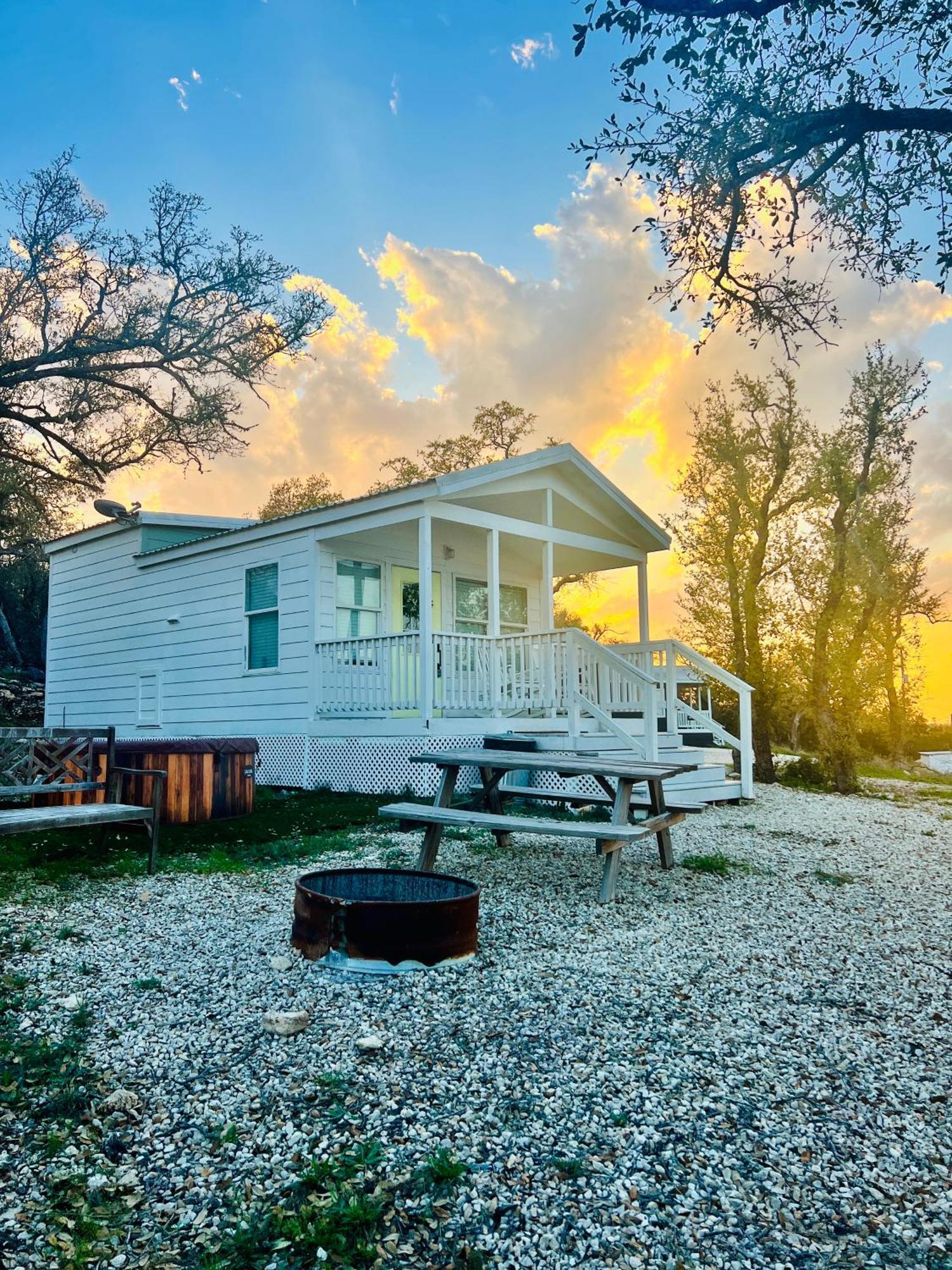 Vila The Perch- Texas Tiny Haus With Amazing Views Spring Branch Exteriér fotografie